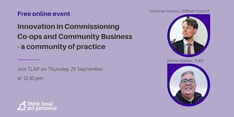 Innovation in Commissioning: Co-ops and Community Business