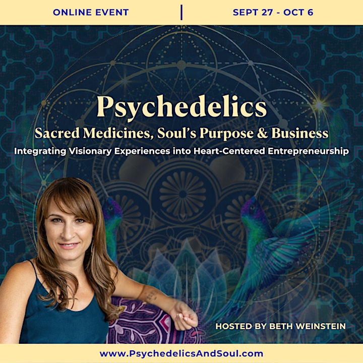 Psychedelics, Sacred Medicines, Soul's Purpose & Business (FREE summit) image
