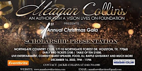The Meagan Collins Foundation Presents: First Annual Christmas Gala