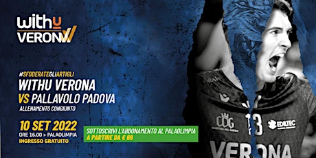 Imagem principal do evento Allenamento congiunto vs Padova: free entry e abbonamento a partire da € 69
