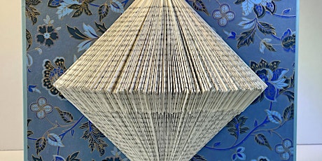 Folded Hardcover Book Art with Nancy Lyons