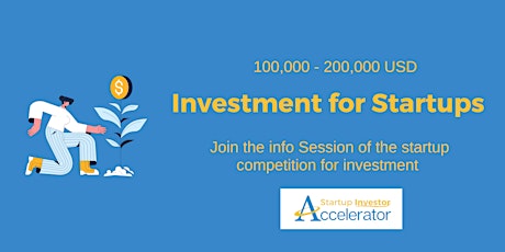 Investment Competition for Startups - Info session