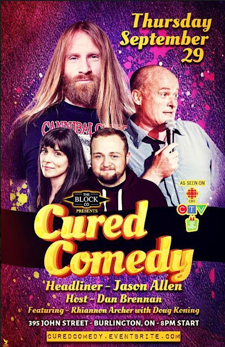 Cured Comedy Pro Show presents Jason Allen image