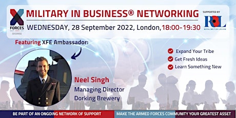 Military in Business® Networking Event - London primary image