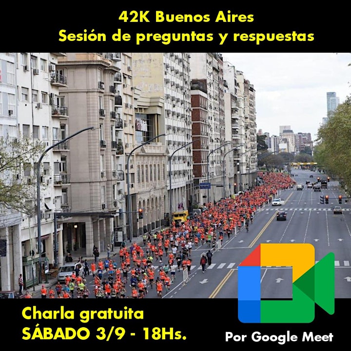 Imagen de 42K Buenos Aires - Charla sobre recomendaciones y estrategias