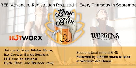 Burn and Brew- Free Workout and Beer Event!
