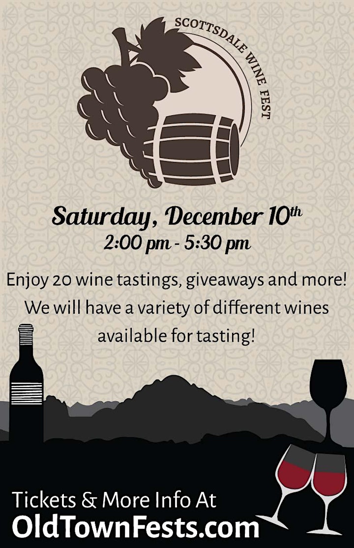 Scottsdale Wine Fest - Wine Tasting Experience in Old Town image