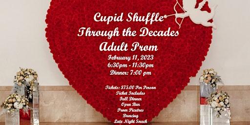 Cupid Shuffle Through the Decades Adult Prom