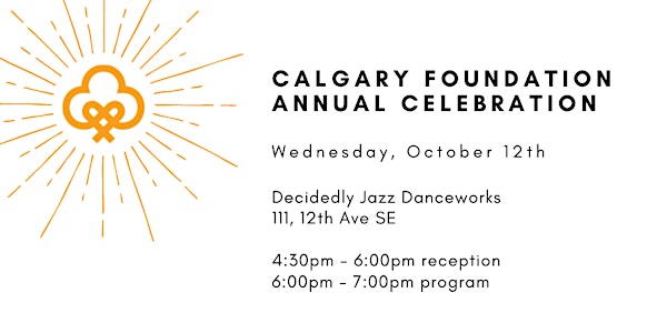 Calgary Foundation Annual Celebration 2022