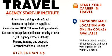 Start Up Travel Agency Course