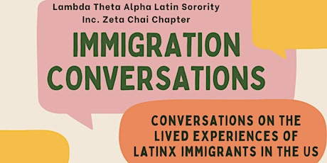 Zeta-Chi Immigration Conversations primary image