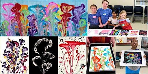 Acrylic Painting / Paint Pouring / Chain Pulling (7-15yrs)