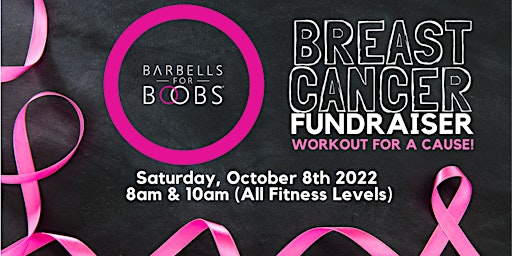 Barbells for Boobs Breast Cancer Fundraiser Workout -- 8am WOD