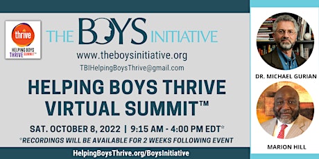 The Boys Initiative: Helping Boys Thrive Summit