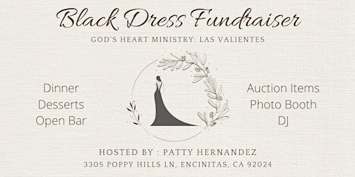Black Dress Fundraiser [Women Only Event]