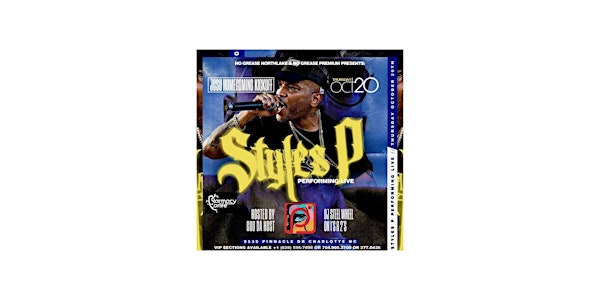 Styles P Performing Live at Paparazzi CLT Presented By No Grease Northlake