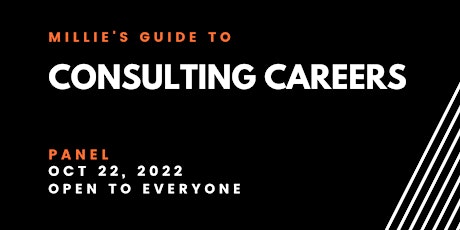 PANEL | Millie's Guide to Consulting Careers