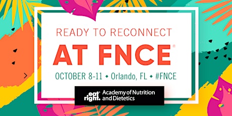 Maryland Academy of Nutrition and Dietetics - FNCE Reception