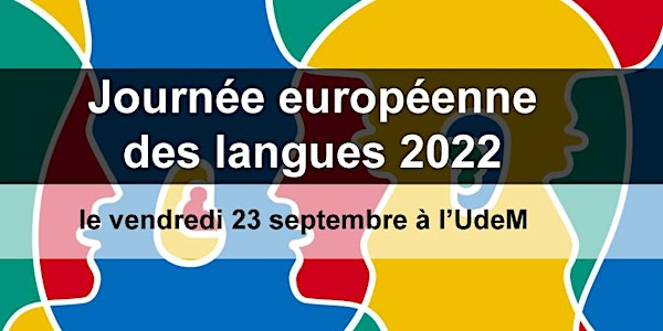 Journée européenne des langues 2022 à l'UdeM