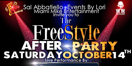 Official Freestyle Concert Afterparty primary image