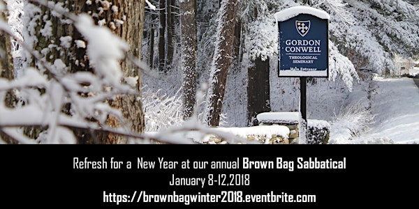 Brown Bag Sabbatical Winter 2018