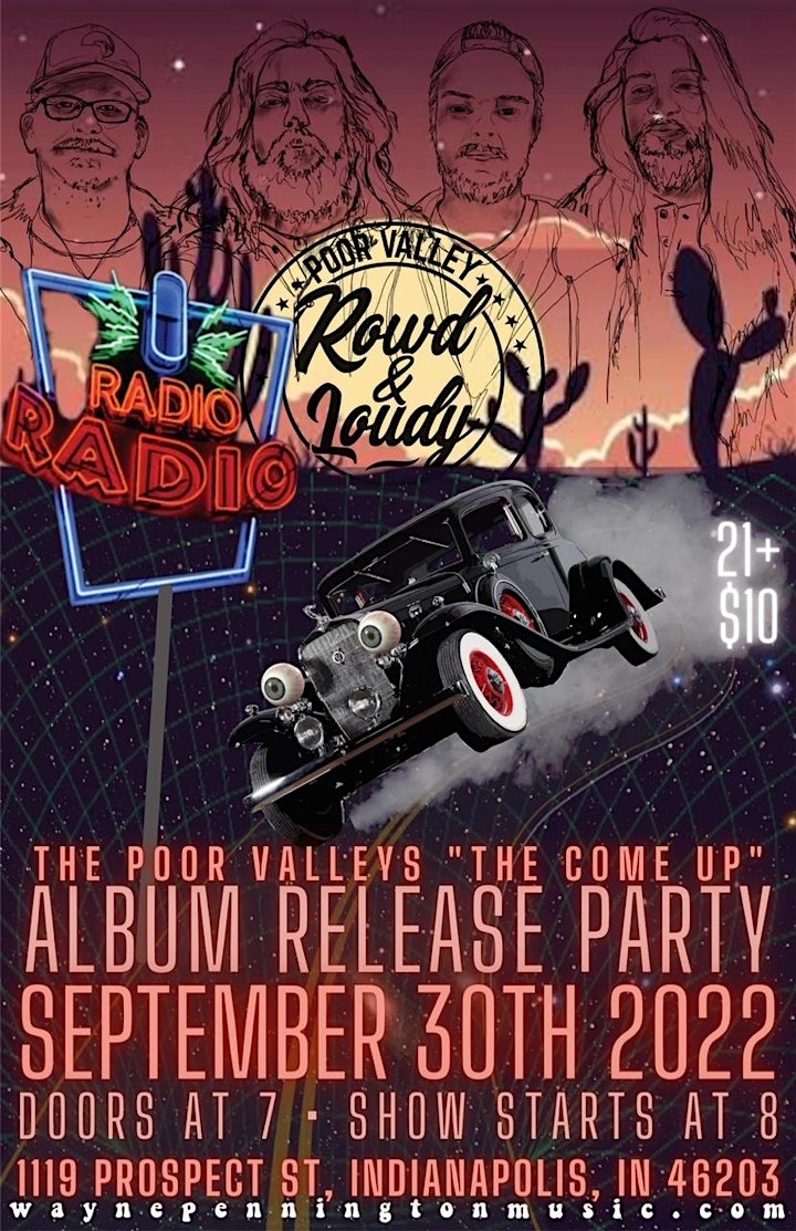 The Poor Valley's Album release show. image