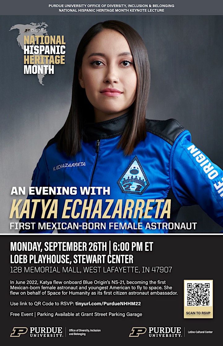 An Evening with Katya Echazarreta: First Mexican-Born Female Astronaut image