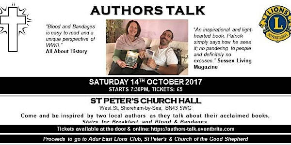 Authors Talk with Patrick Souiljaert and Liz Coward