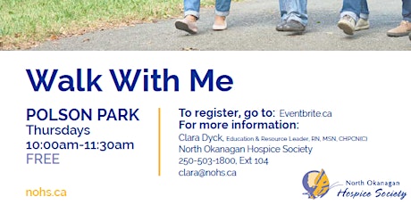"Walk with Me" Grief Support Group