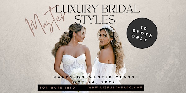 Hands on Bridal Hairstyling  Master Class