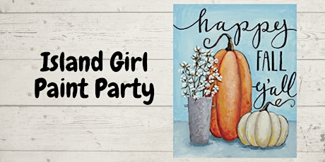 Island Girl Paint Party at Eagle Haven Winery