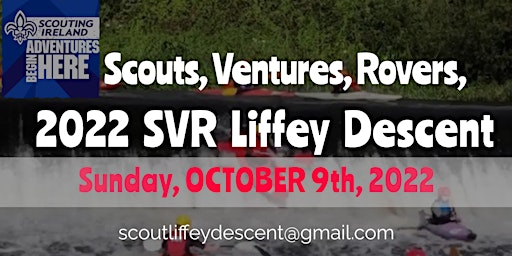 Scout, Venture, Rover Liffey Descent 2022