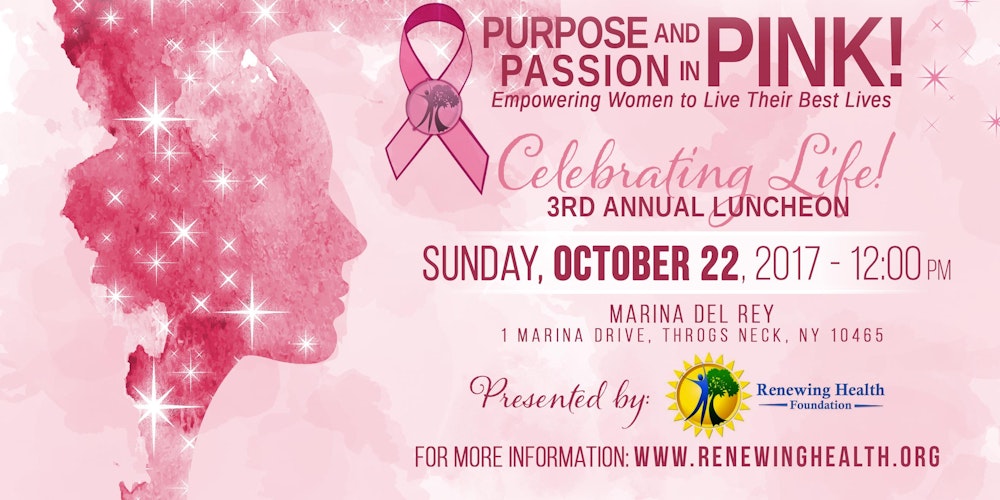 Image result for purpose and passion in pink luncheon