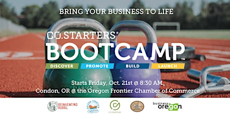 CO.STARTERS Bootcamp  -  Bring Your Business to Life in 2 Days - Condon OR