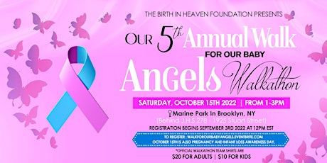 Walk for our baby angels walkathon