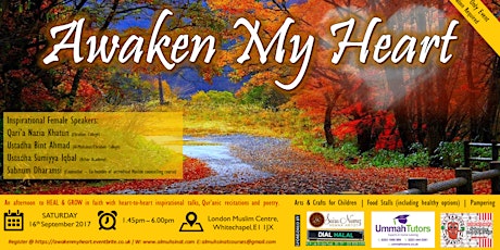 Awaken my Heart: An afternoon of inspiration & spiritual upliftment primary image