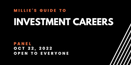 PANEL | Millie's Guide to Investment Careers
