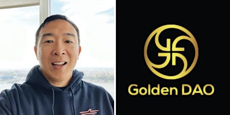 Andrew Yang in Singapore - GoldenDAO Meet & Greet