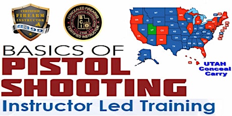 Combo SPL10061013 EVE In-Person • Basic Pistol & UTAH CFP Courses primary image