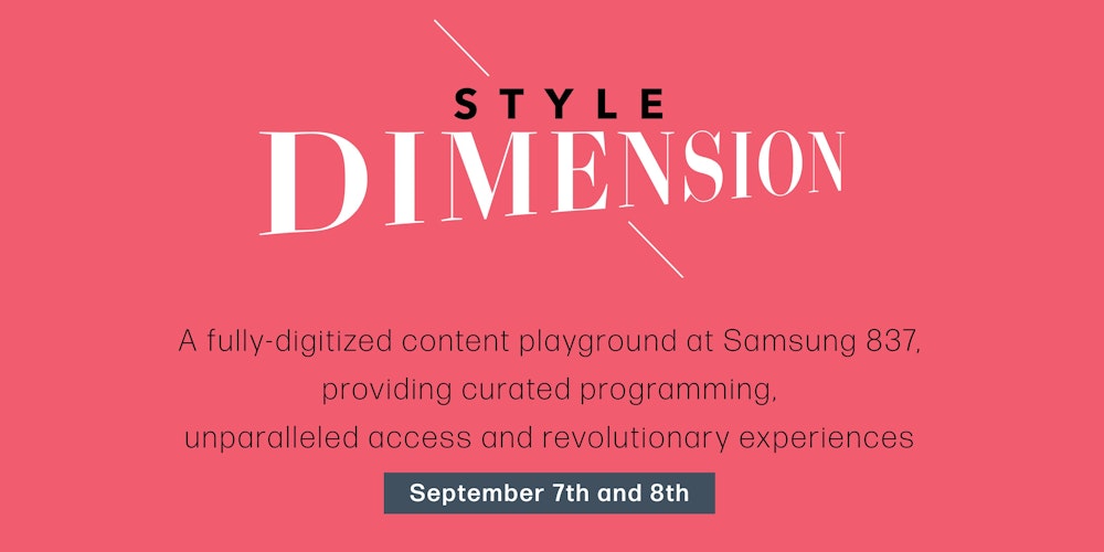 Image result for NYFW : Style Dimension