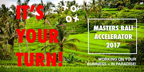 Masters Bali Accelerator #business-school-bali-2017 primary image