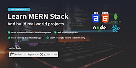 2-Day FREEE BOOTCAMP on MERN Stack