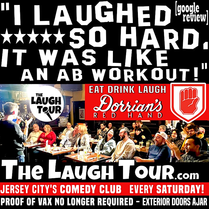The Laugh Tour Comedy Club @  Dorrian's Jersey City [VAX no longer req] image