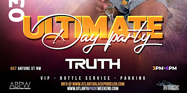 Atlanta Black Pride weekend Saturday Day Party VIP Section
