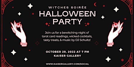 Witches Soirée: Halloween Party