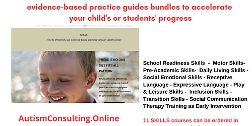 Evidence-based practice guides  for special needs primary image