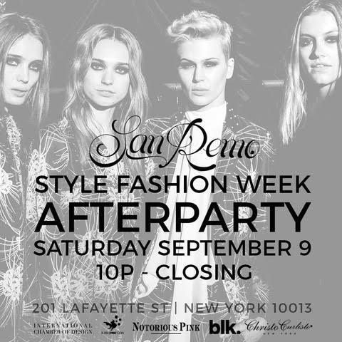 San Remo Style Fashion Week After Party 9/9