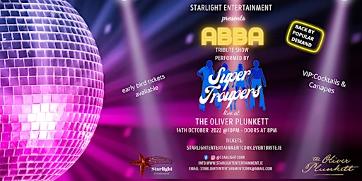 ABBA tribute show: Super Troupers