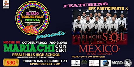 El Paso Border Folk Festival Mariachi Concert