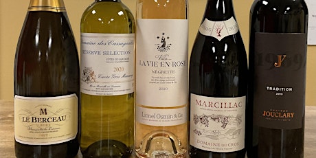 FREE wine class; French country wines
